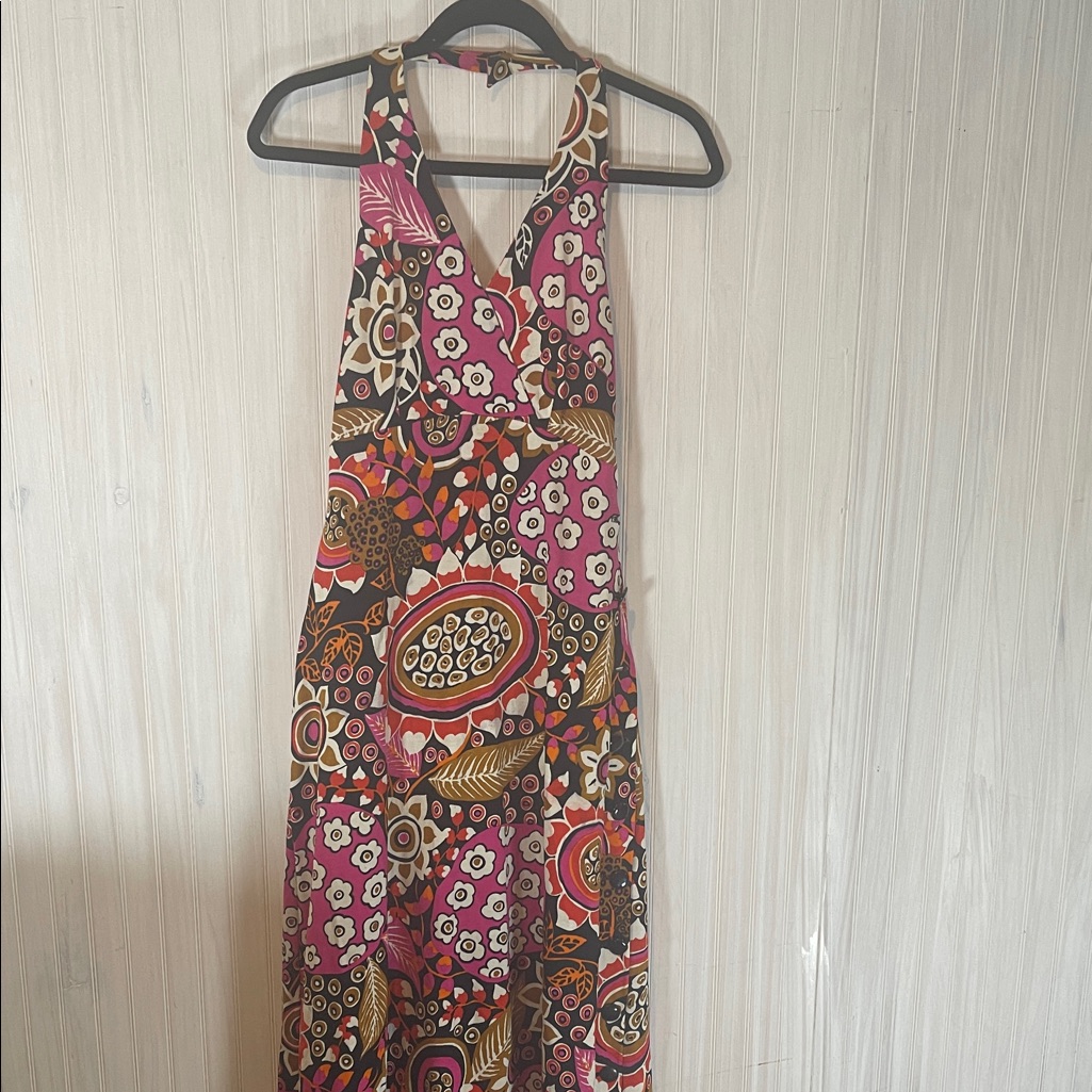 Vintage Luisa Spagnoli Halter Dress 60s-70s